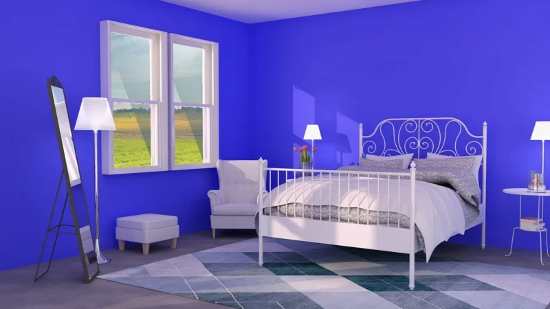 Modernhome Szafka Nocna 2 Szuflady Stolik Nocny
