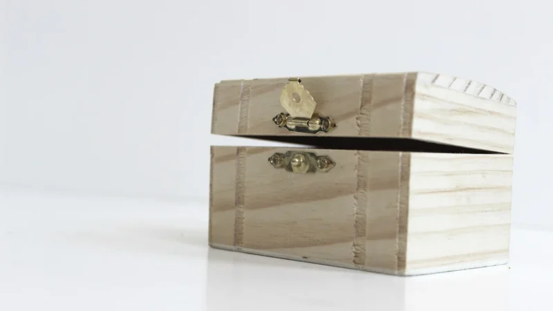 wideShop duża Drewniana Skrzynia Komoda Kufer ART-286